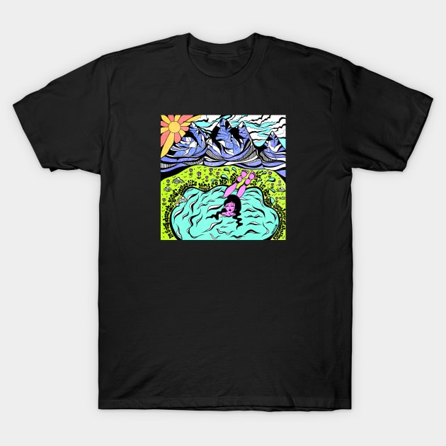 Going Up The Country by Canned Heat T-Shirt by vswizzart